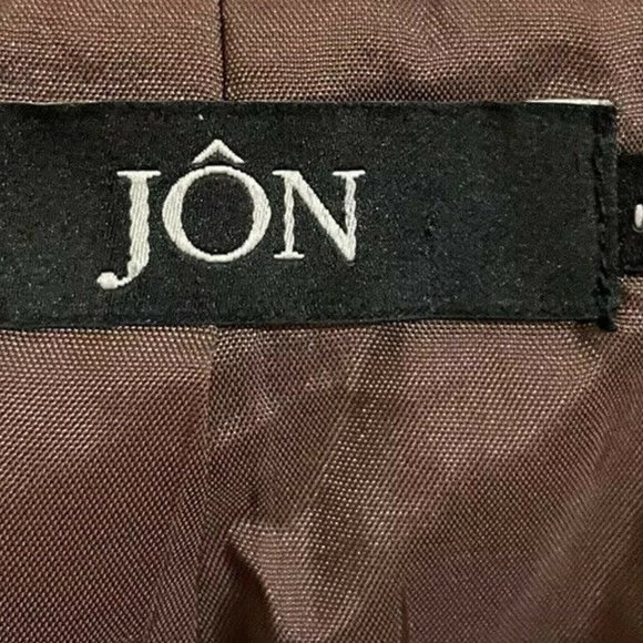 JON LINED ANIMAL PRINT/FLORAL BLAZER JACKET 8-EUC‎ - Picture 5 of 6